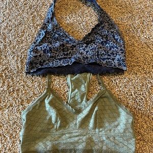 Aerie M Bralette Bundle- Halter and Razorback